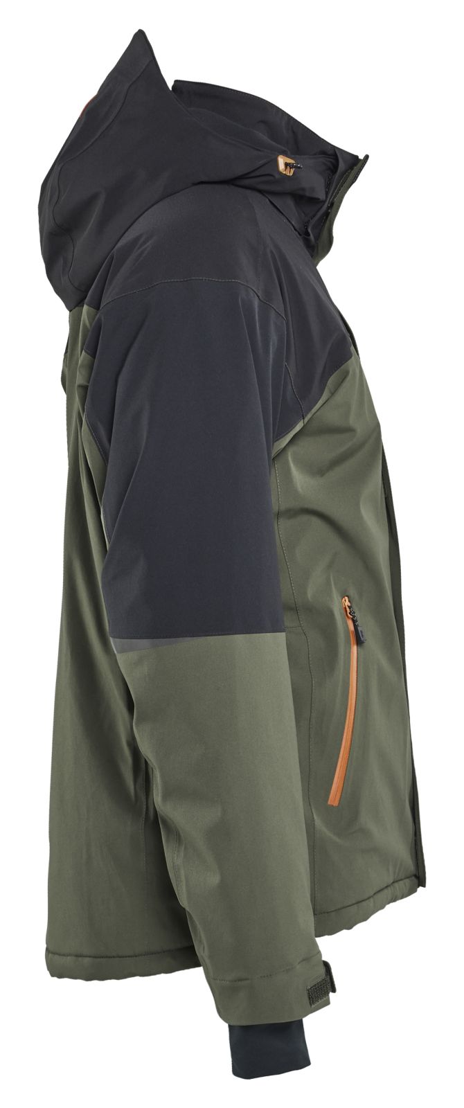 Blaklader Wind regen sneeuw Striker Winterjas 49911917 stretch woudgroen-roestbruin(4240)