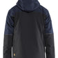 Blaklader Wind/regen/sneeuw Striker Winterjas 49911917 Stretch donker marineblauw-fluo geel(8633)