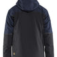 Blaklader Wind/regen/sneeuw Striker Winterjas 49911917 Stretch donker marineblauw-fluo geel(8633)