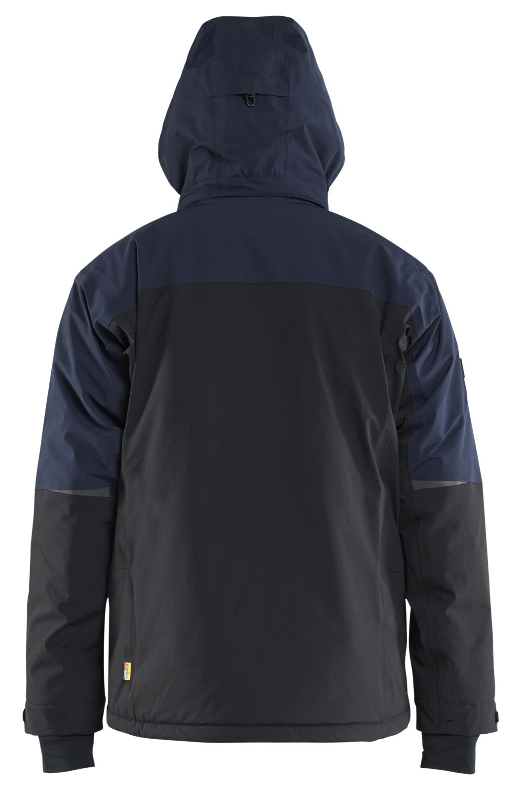 Blaklader Wind/regen/sneeuw Striker Winterjas 49911917 Stretch donker marineblauw-fluo geel(8633)