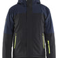 Blaklader Wind/regen/sneeuw Striker Winterjas 49911917 Stretch donker marineblauw-fluo geel(8633)