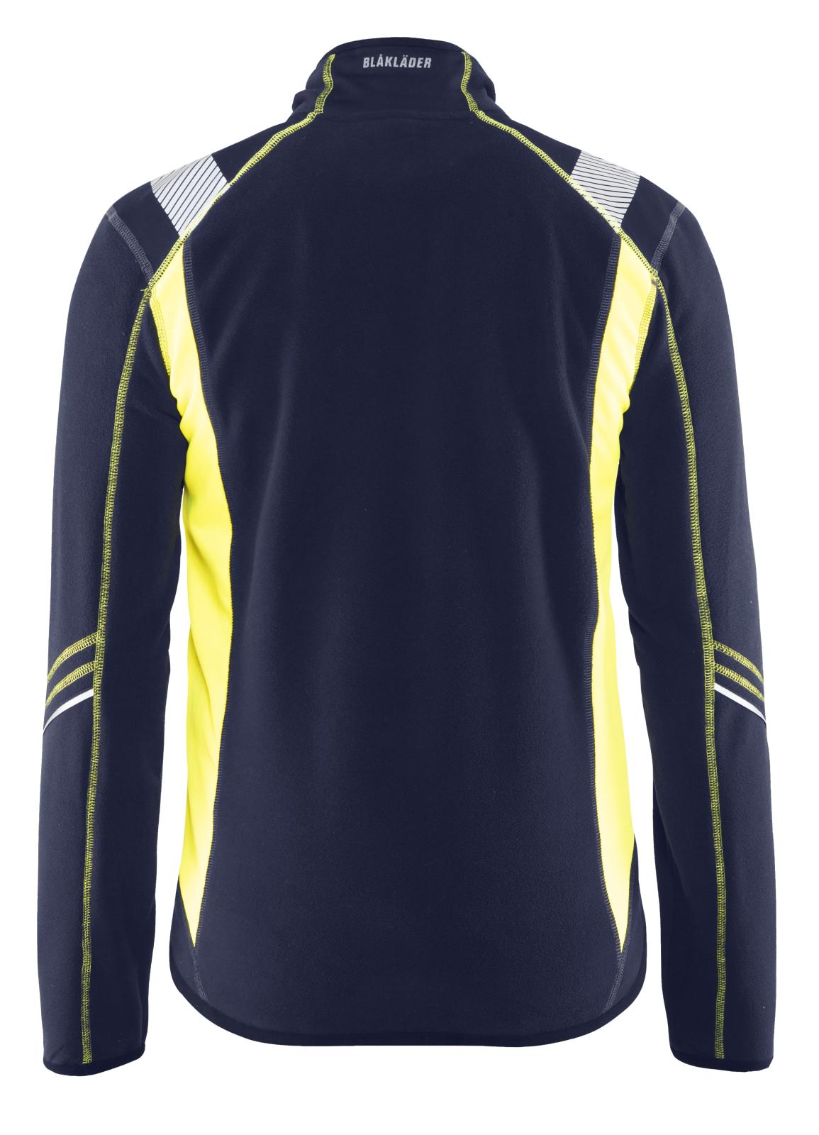 Blaklader Vesten 49931010 marineblauw-geel(8933)