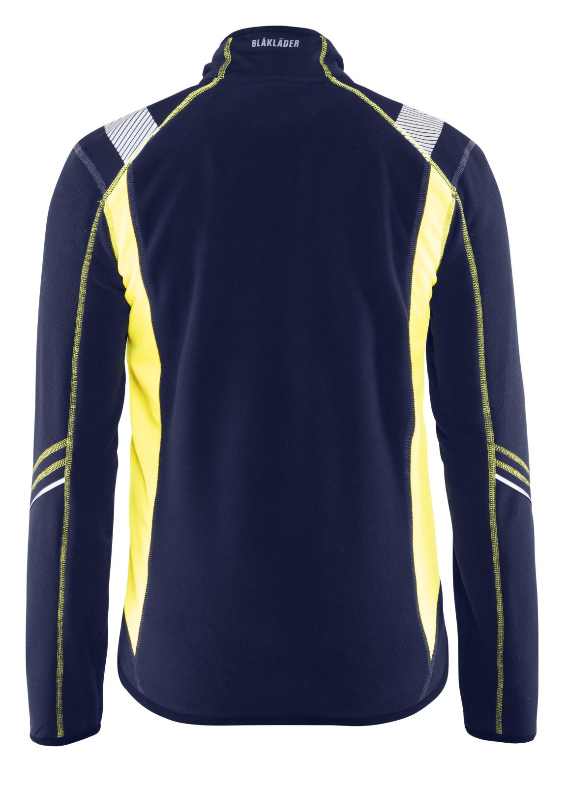 Blaklader Vesten 49931010 marineblauw-geel(8933)