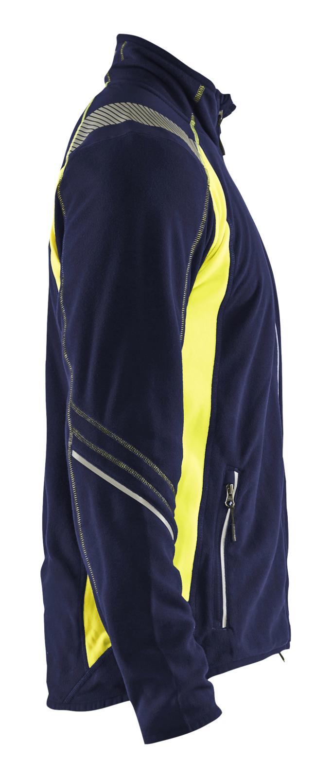 Blaklader Vesten 49931010 marineblauw-geel(8933)