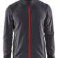 Blaklader Vesten 49951010 donkergrijs-rood(9756)