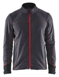 Blaklader Vesten 49951010 donkergrijs-rood(9756)
