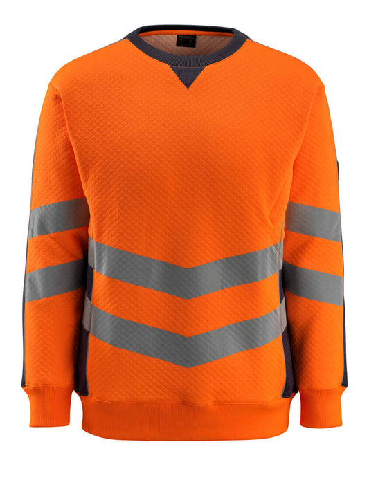 Mascot Safe Supreme Polosweaters 50126-932 Wigton fluo oranje-donker marineblauw(14010)