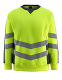Mascot Safe Supreme Polosweaters 50126-932 Wigton fluo geel-donker marineblauw(17010)