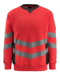 Mascot Safe Supreme Polosweaters 50126-932 Wigton fluo rood-donker antracietgrijs(22218)