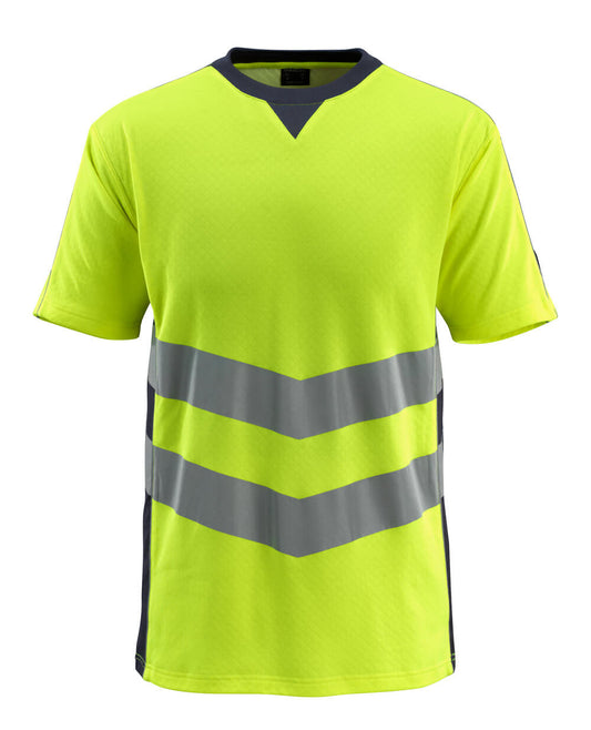 Mascot Safe Supreme Shirts 50127-933 Sandwell fluo geel-donker marineblauw(17010)