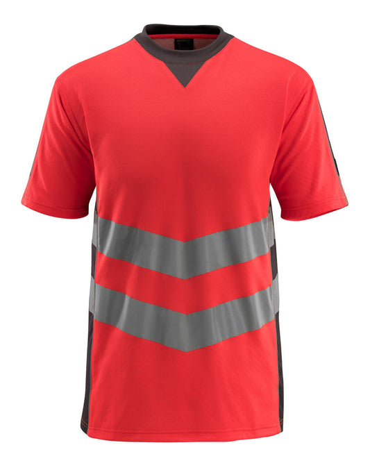 Mascot Safe Supreme Shirts 50127-933 Sandwell fluo rood-donker antracietgrijs(22218)