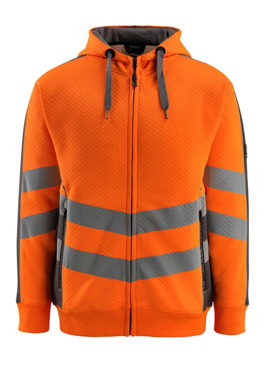 Mascot Safe Supreme Capuchontrui 50138-932 Corby met rits fluo oranje-donker antracietgrijs(1418)