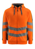 Mascot Safe Supreme Capuchontrui 50138-932 Corby met rits fluo oranje-donker antracietgrijs(1418)