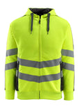 Mascot Safe Supreme Capuchontrui 50138-932 Corby met rits fluo geel-zwart(1709)