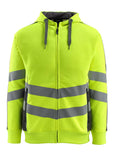 Mascot Safe Supreme Capuchontrui 50138-932 Corby met rits fluo geel-donker antracietgrijs(1718)