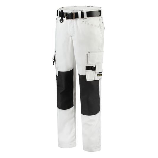 Tricorp Workwear Broeken 502009-TWC2000 wit-donkergrijs(whitedarkgrey)