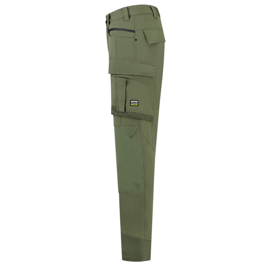 Tricorp Workwear Werkbroeken 502026 cordura 4-way stretch unisex legergroen(army)