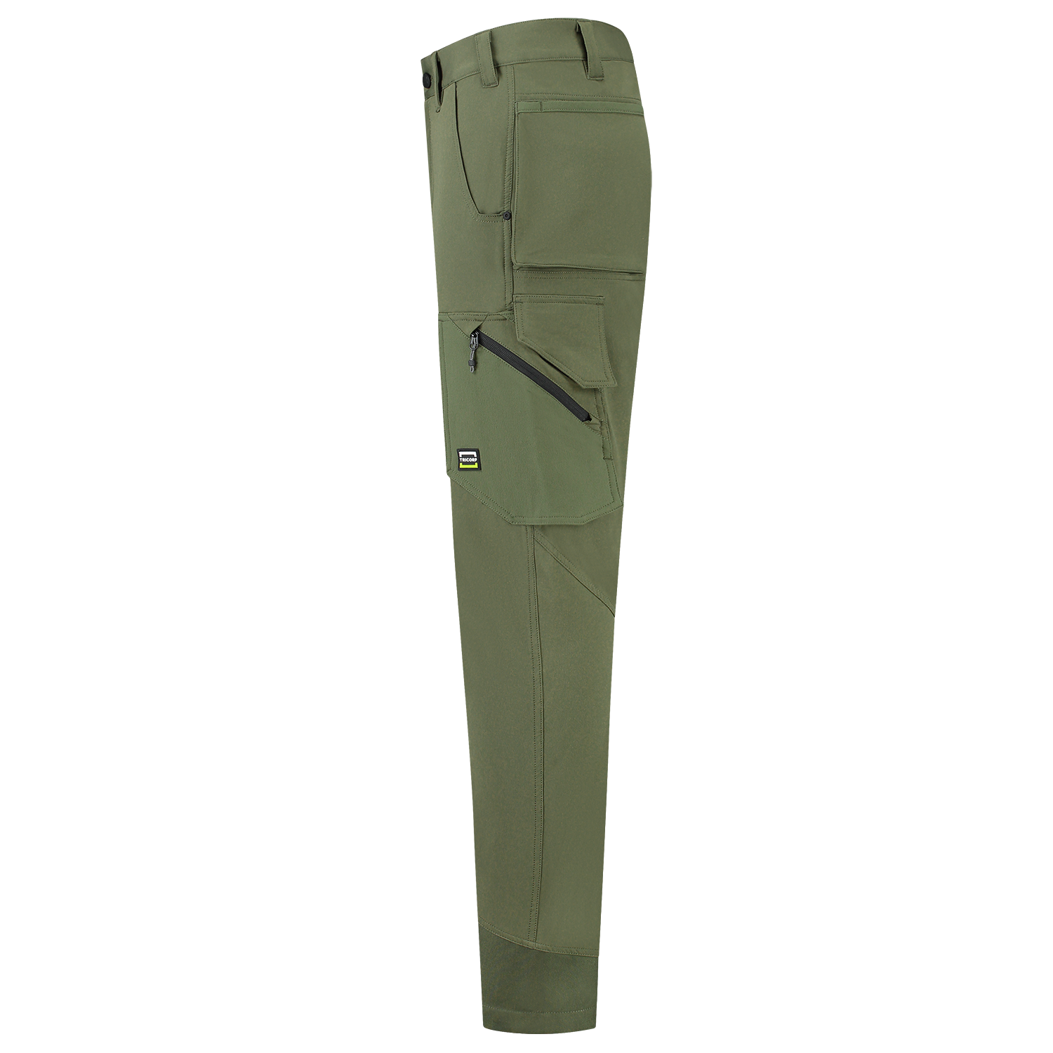 Tricorp Workwear Werkbroeken 502027 cordura 4-way stretch unisex legergroen(army)