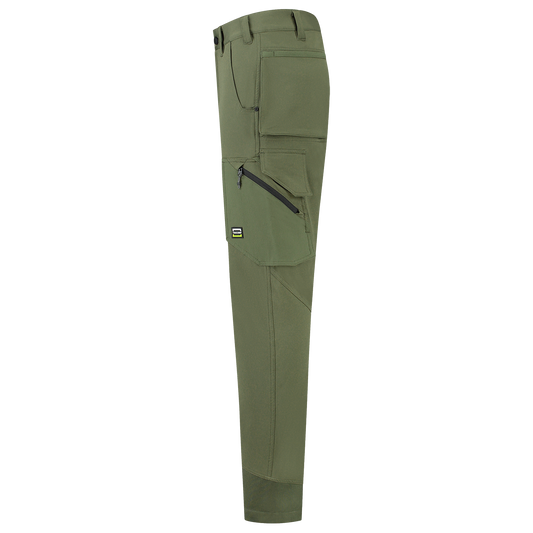 Tricorp Workwear Werkbroeken 502027 cordura 4-way stretch unisex legergroen(army)