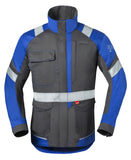 Havep 5safety Image + Jas 50388 over de heup (colbert) reflectie houtskool-korenblauw(AAR)