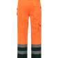 Tricorp Safety Broeken 503002-TWE3001 EN 471 Kniezakken Polyester- katoen fluo oranje-groen(fluororangegreen)