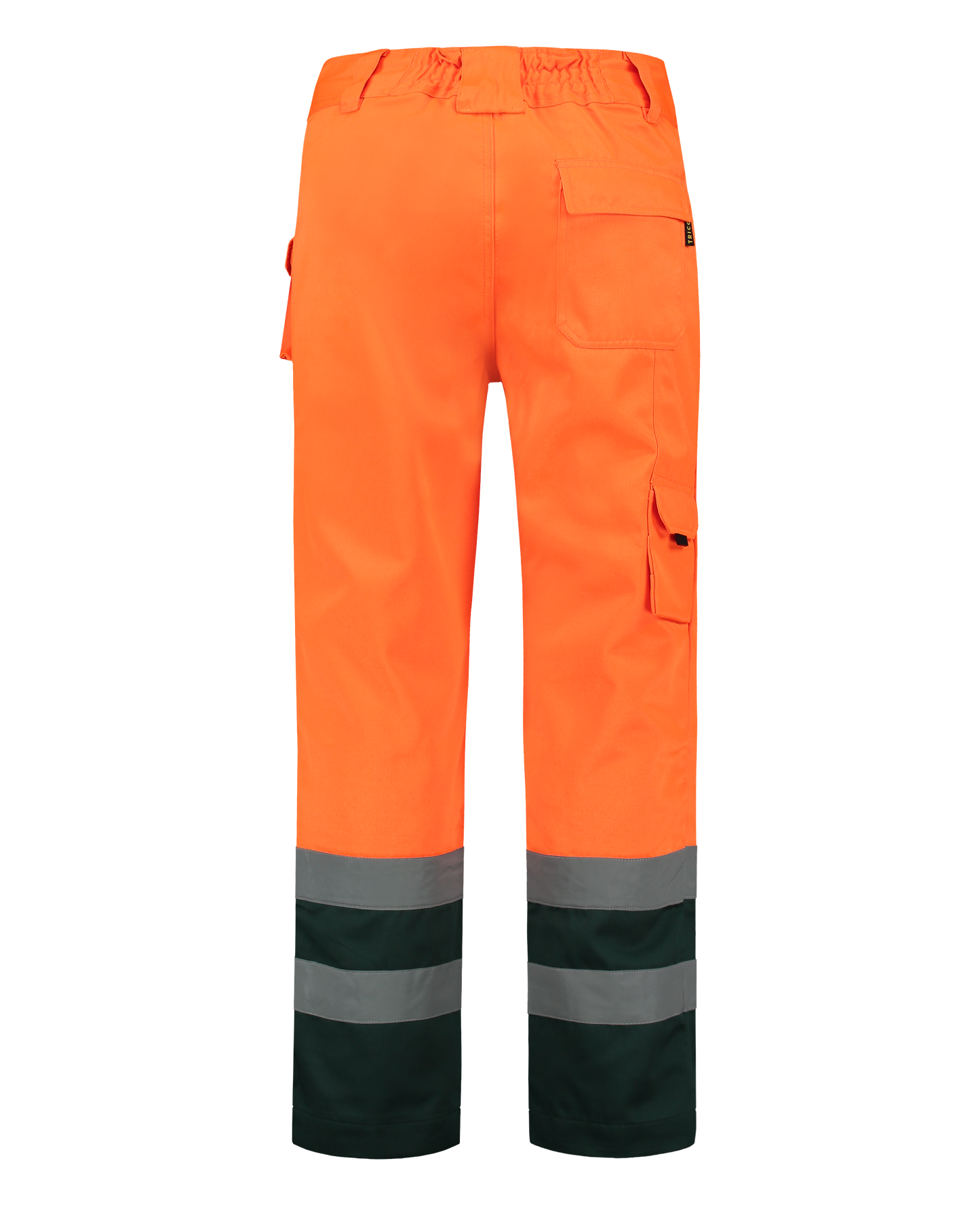 Tricorp Safety Broeken 503002-TWE3001 EN 471 Kniezakken Polyester- katoen fluo oranje-groen(fluororangegreen)