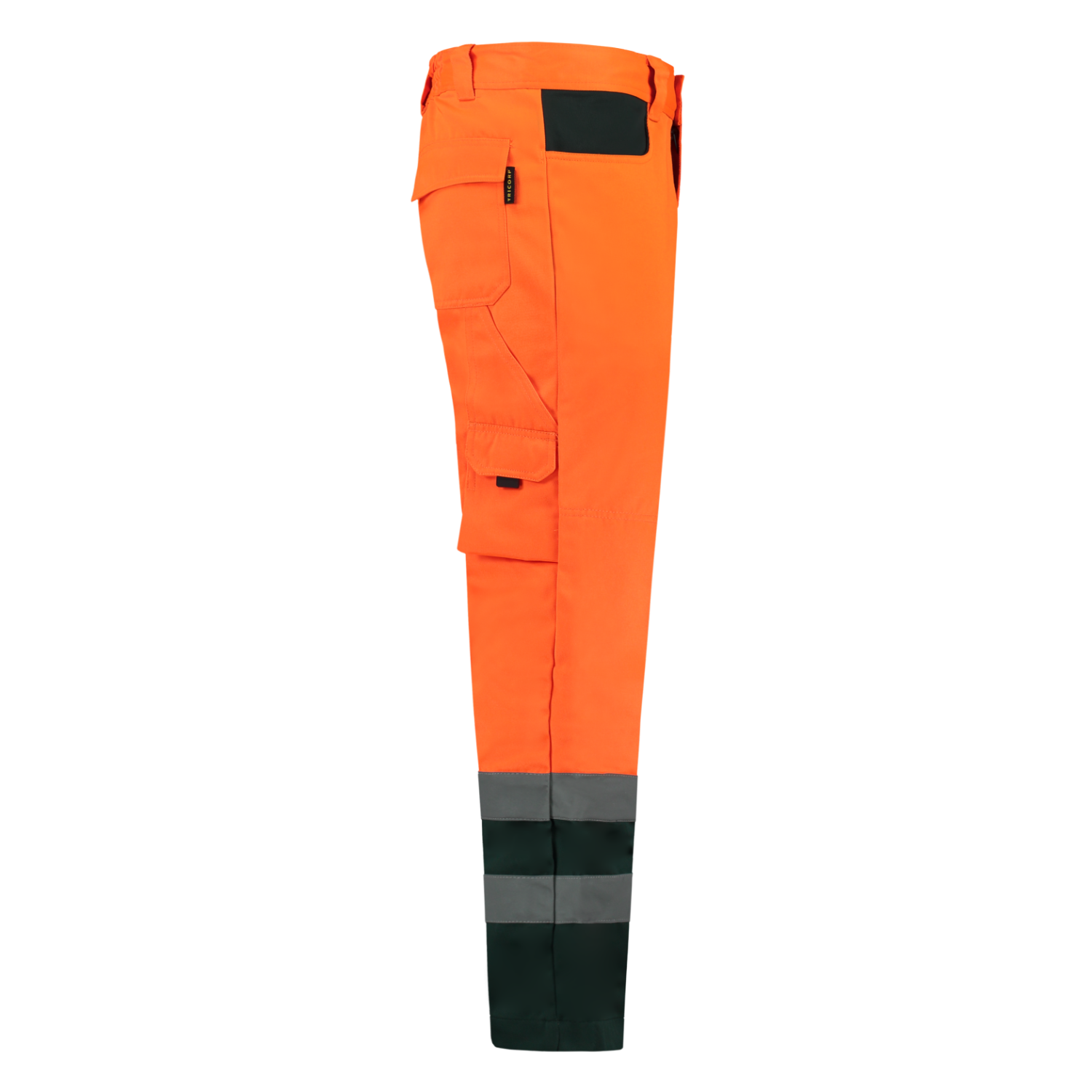 Tricorp Safety Broeken 503002-TWE3001 EN 471 Kniezakken Polyester- katoen fluo oranje-groen(fluororangegreen)