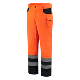 Tricorp Safety Broeken 503002-TWE3001 EN 471 Kniezakken Polyester- katoen fluo oranje-marineblauw(fluororangenavy)