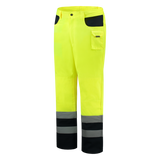 Tricorp Safety Broeken 503002-TWE3001 EN 471 Kniezakken Polyester- katoen fluo geel-marineblauw(fluoryellownavy)