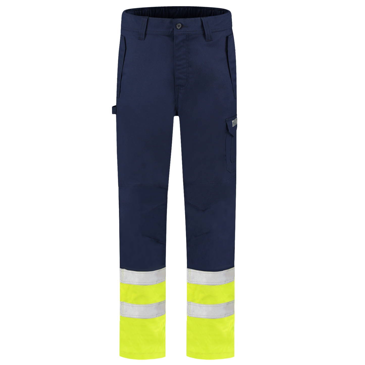 Tricorp Broeken 503004 inktzwart-fluo geel(inkfluoryellow)