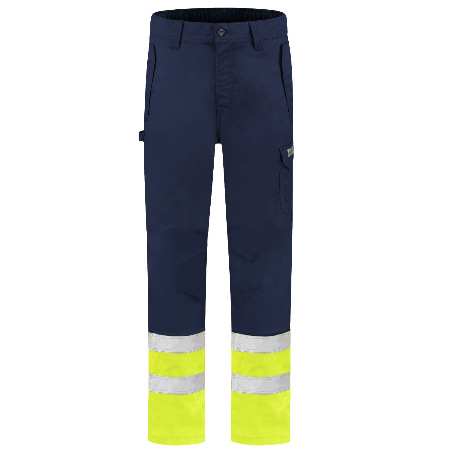 Tricorp Broeken 503004 inktzwart-fluo geel(inkfluoryellow)