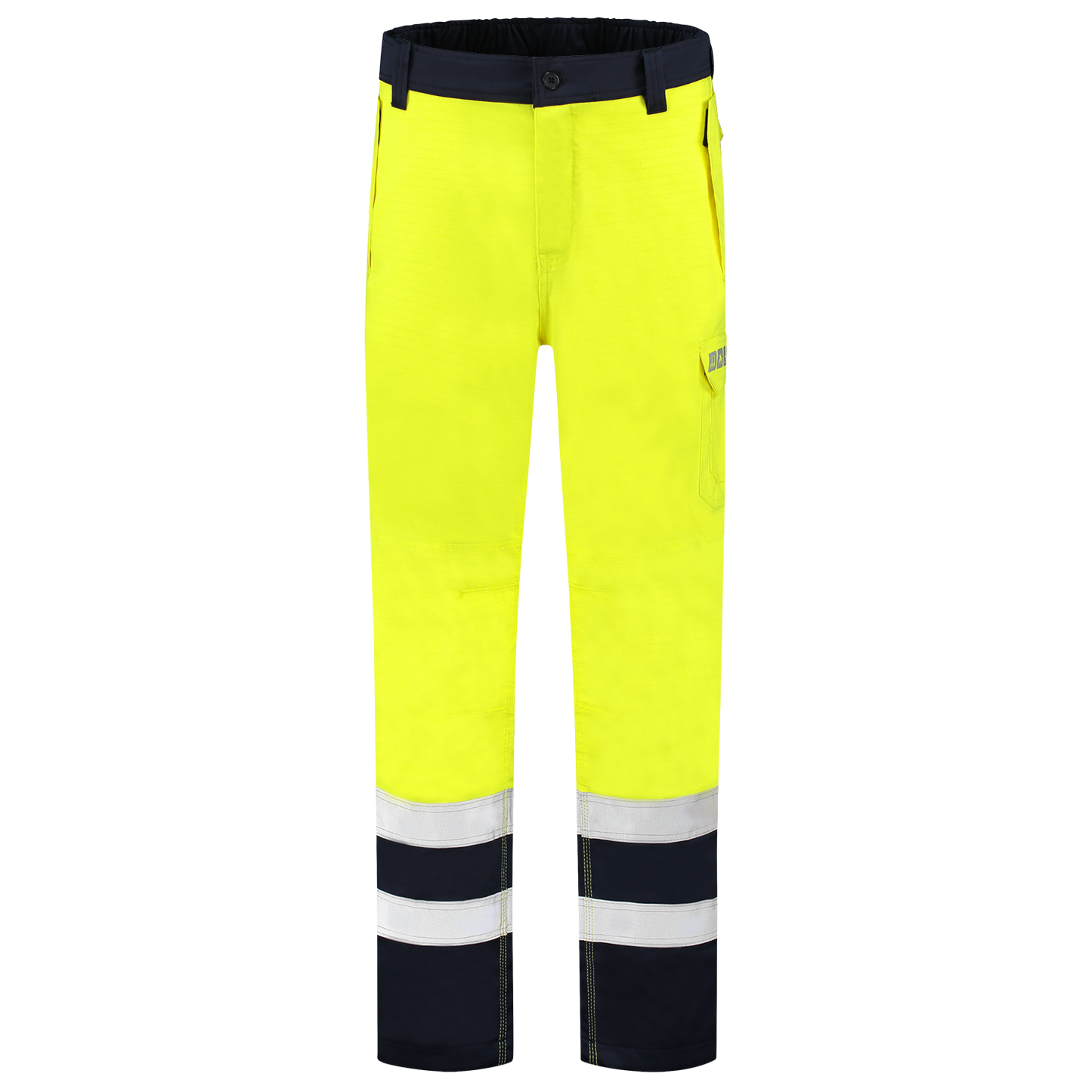 Tricorp Safety Broeken 503004 Multinorm fluo geel-inktblauw(fluoryellowink)