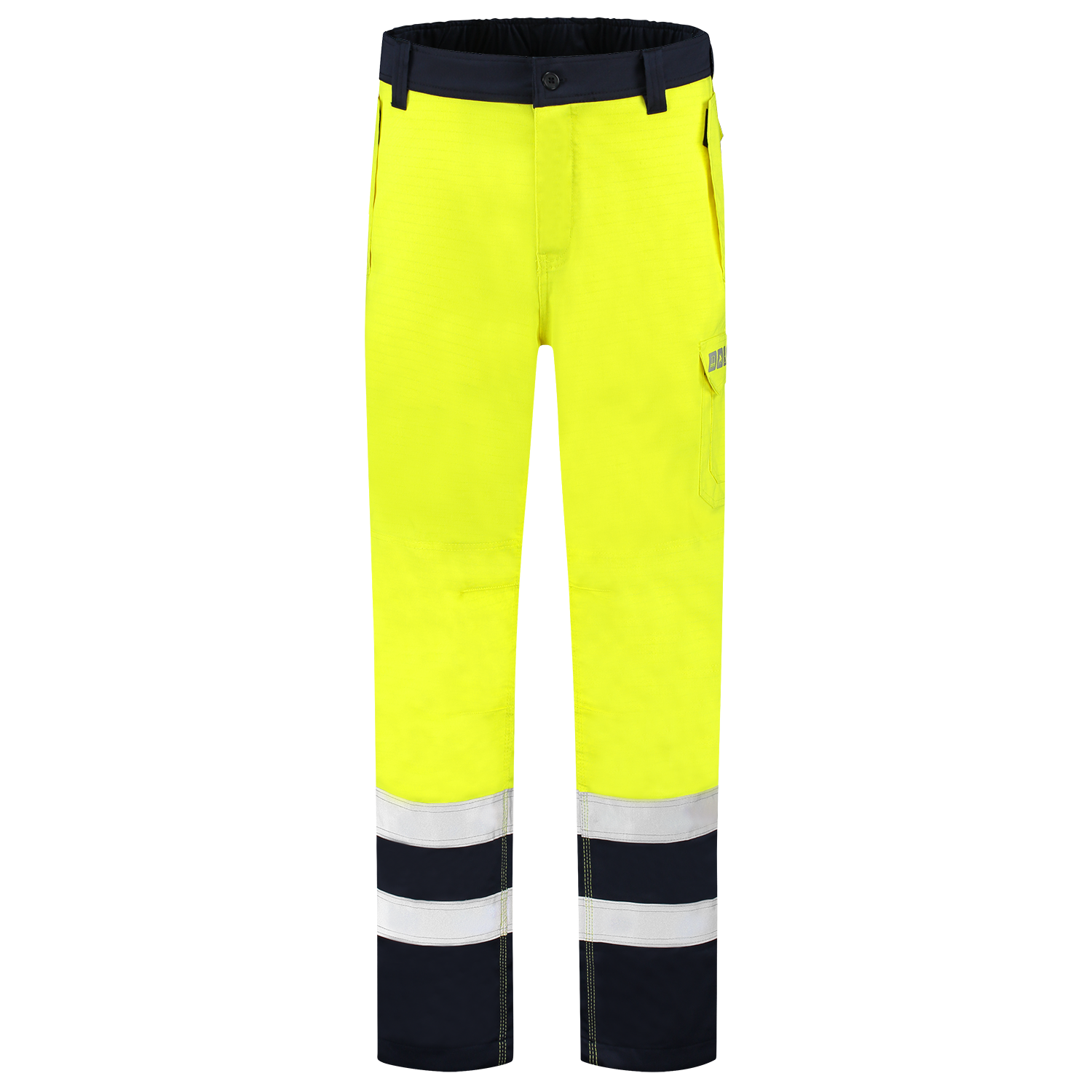 Tricorp Safety Broeken 503004 Multinorm fluo geel-inktblauw(fluoryellowink)