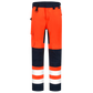 Tricorp Safety Broeken 503011 HiVis fluo oranje-inktblauw(fluororangeink)