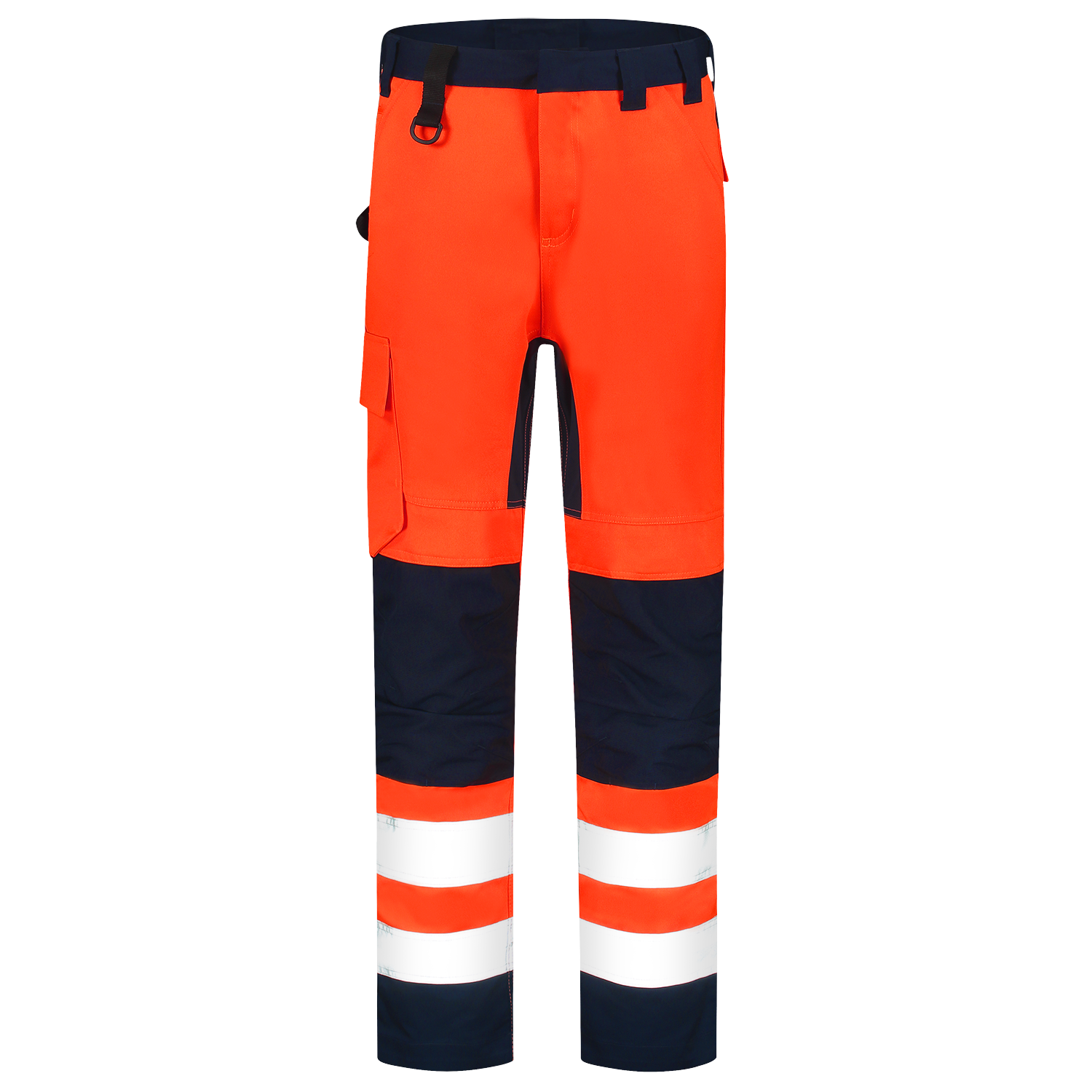 Tricorp Safety Broeken 503011 HiVis fluo oranje-inktblauw(fluororangeink)