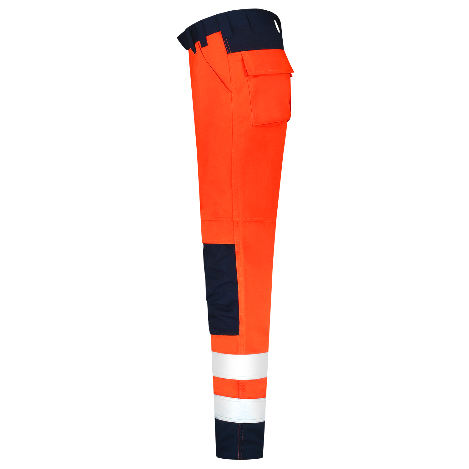 Tricorp Safety Broeken 503011 HiVis fluo oranje-inktblauw(fluororangeink)