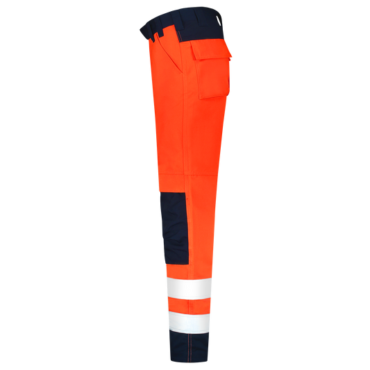 Tricorp Safety Broeken 503011 HiVis fluo oranje-inktblauw(fluororangeink)