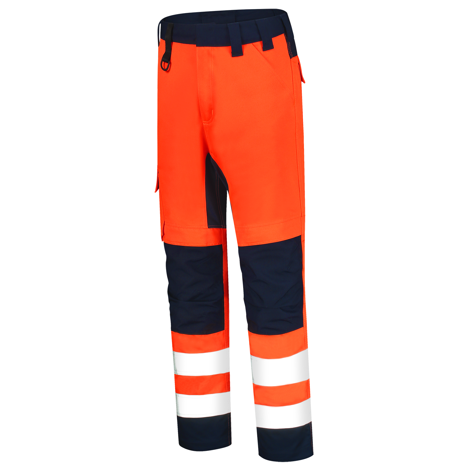 Tricorp Safety Broeken 503011 HiVis fluo oranje-inktblauw(fluororangeink)
