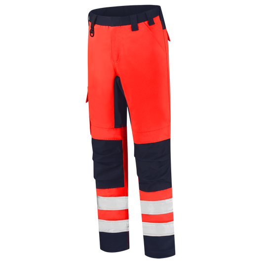 Tricorp Safety Broeken 503011 HiVis fluo rood-inktblauw(fluorredink)