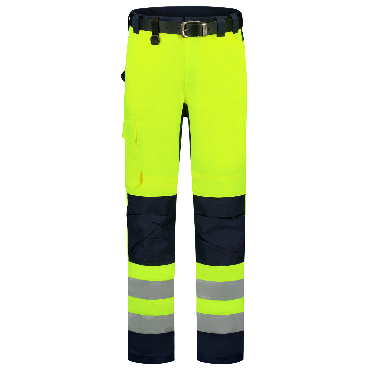 Tricorp Safety Broeken 503011 HiVis fluo geel-inktblauw(fluoryellowink)