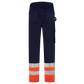 Tricorp Safety 2020 Vision;60 Graden Broeken 503012 HiVis inktblauw-fluo oranje(inkfluororange)