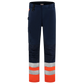 Tricorp Safety 2020 Vision;60 Graden Broeken 503012 HiVis inktblauw-fluo oranje(inkfluororange)