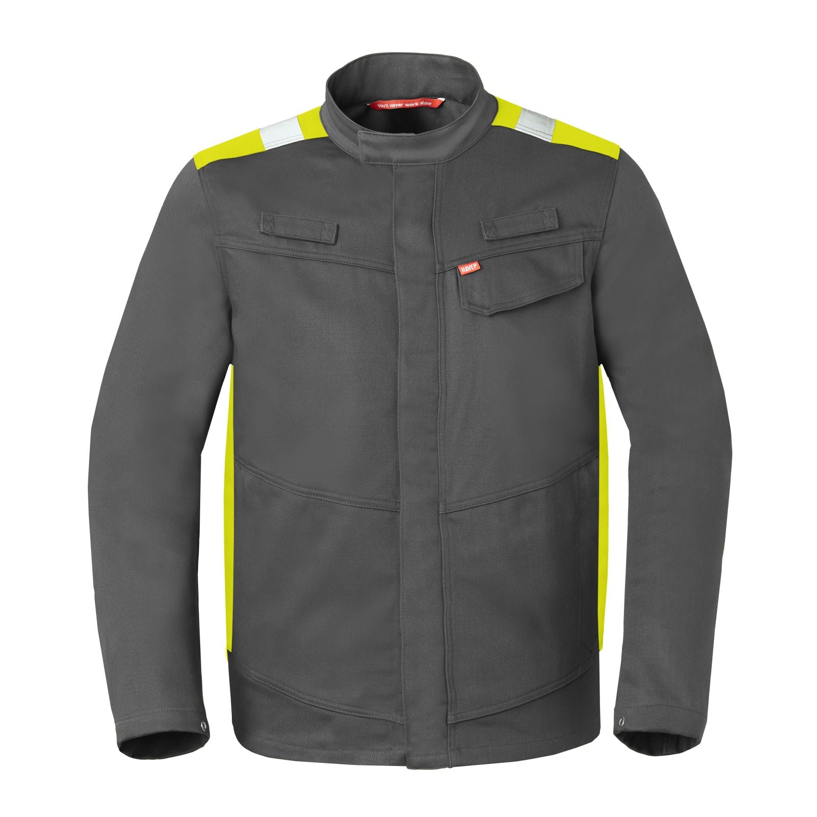 Havep Force+ Jassen 50336 Indigo blauw/Fluo geel(CKB)