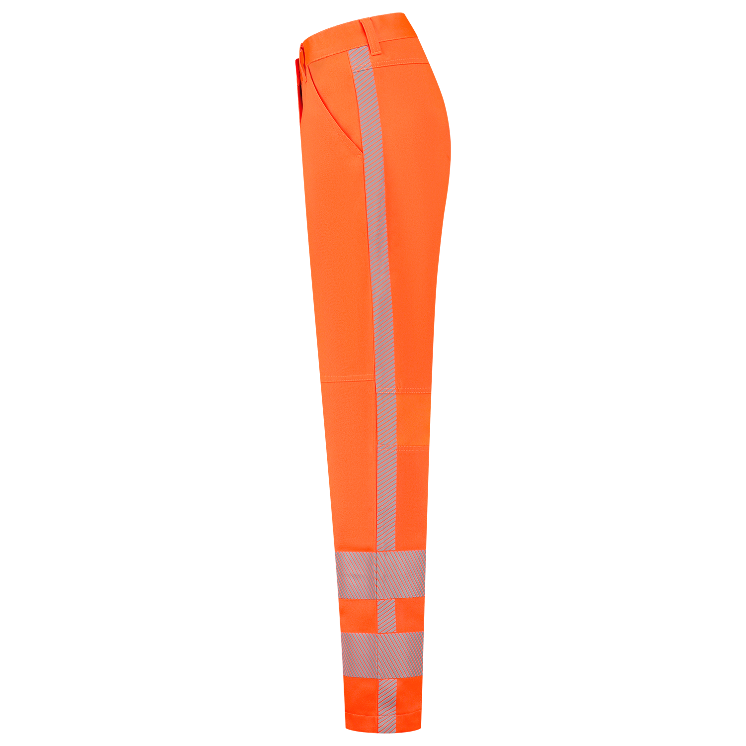 Tricorp Revisible Werkbroeken 503702 RWS twill stretch unisex dames fluo oranje(fluororange)