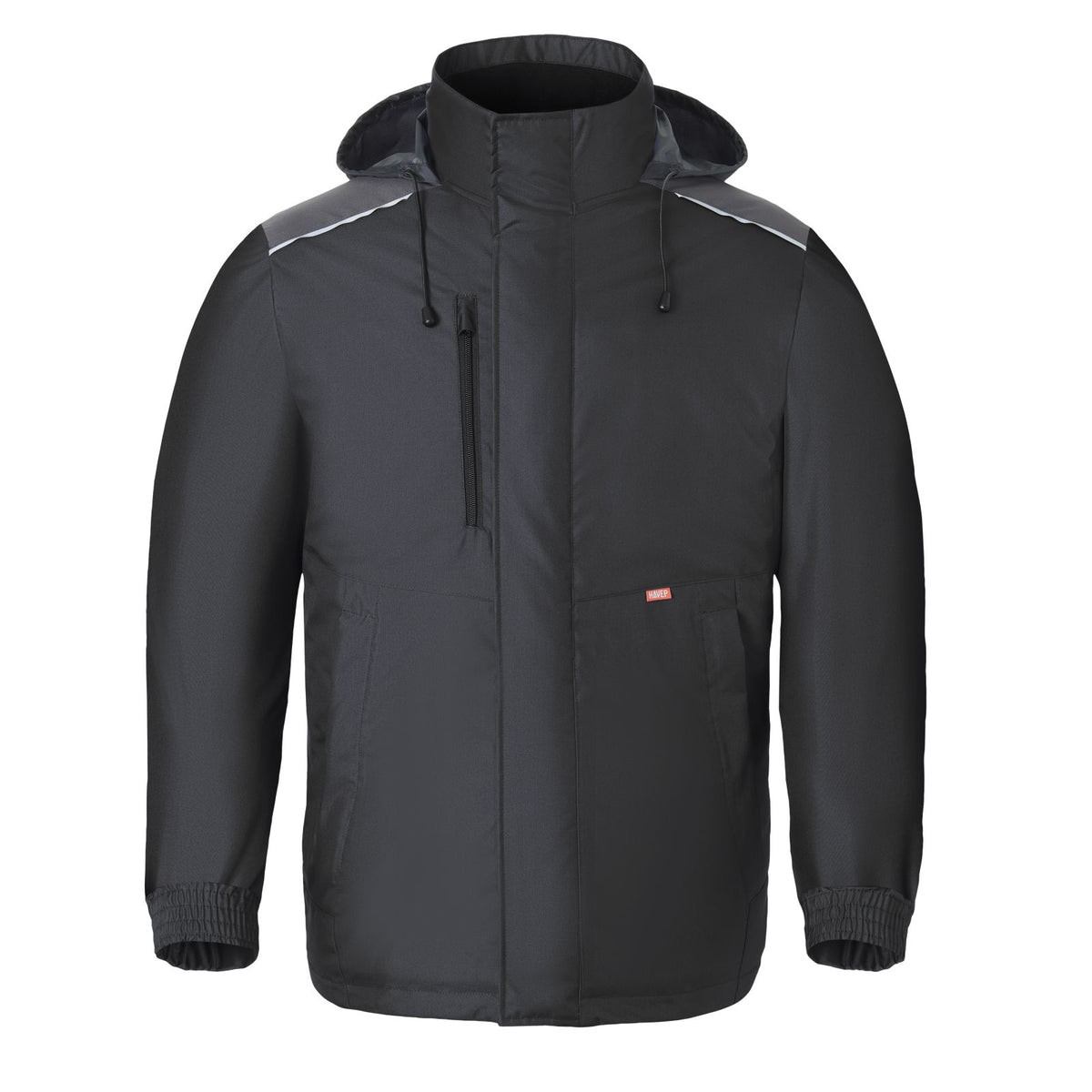 Havep Shift Parka 50371 zwart-houtskool(CDK)