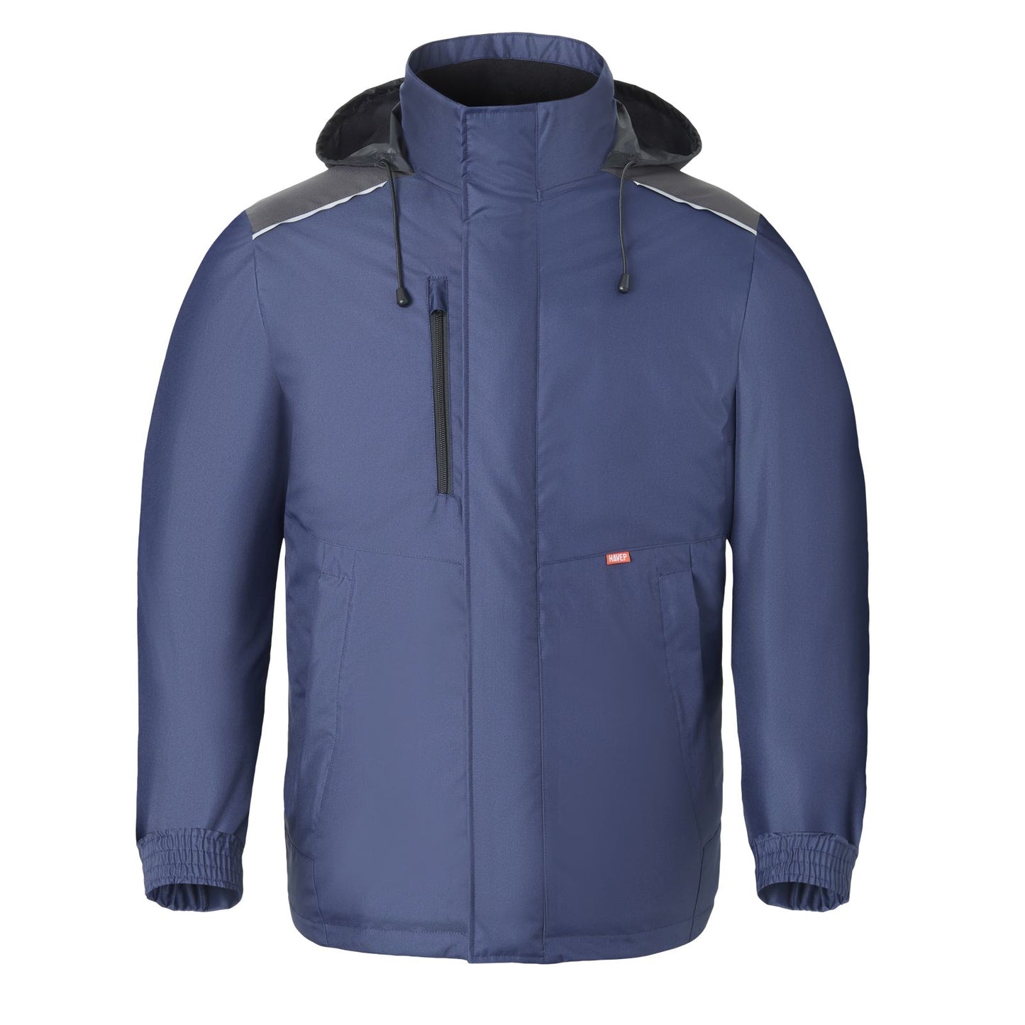 Havep Shift Parka 50371 indigo blauw-houtskool(EZP)