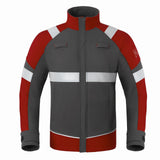 Havep 5safety Image + Softshell Jassen 50384 houtskool-rood(AAB)