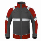 Havep 5safety Image + Softshell Jassen 50384 houtskool-rood(AAB)