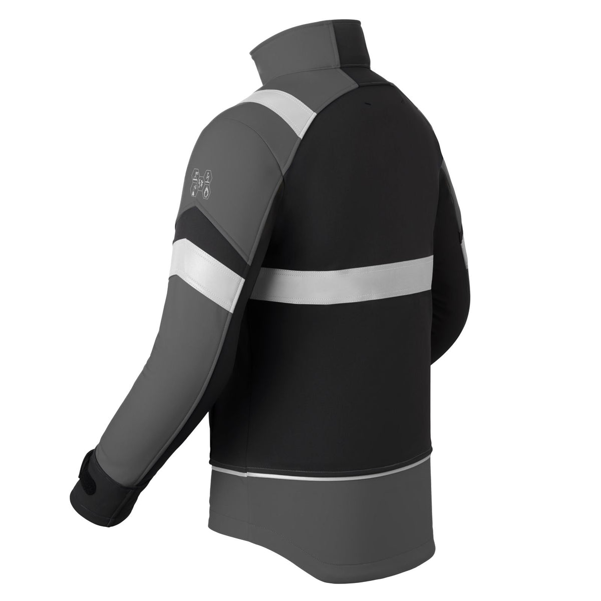 Havep 5safety Image + Softshell Jassen 50384 zwart-houtskool(CDK)