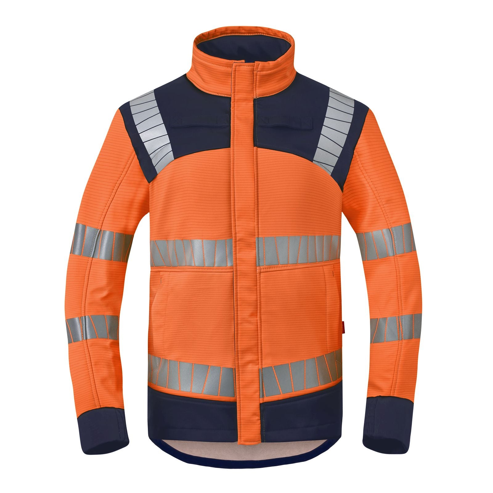 Havep Multi Protector + Softshell 50410 vlamwerend antistatisch vlamboog HiViS lassen chemicaliën fluo oranje-marineblauw(AOU)
